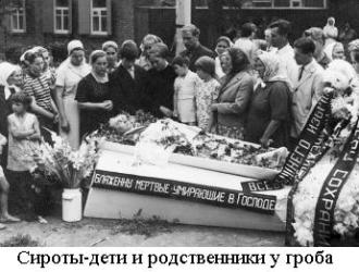 Похороны Захарова П. Ф.